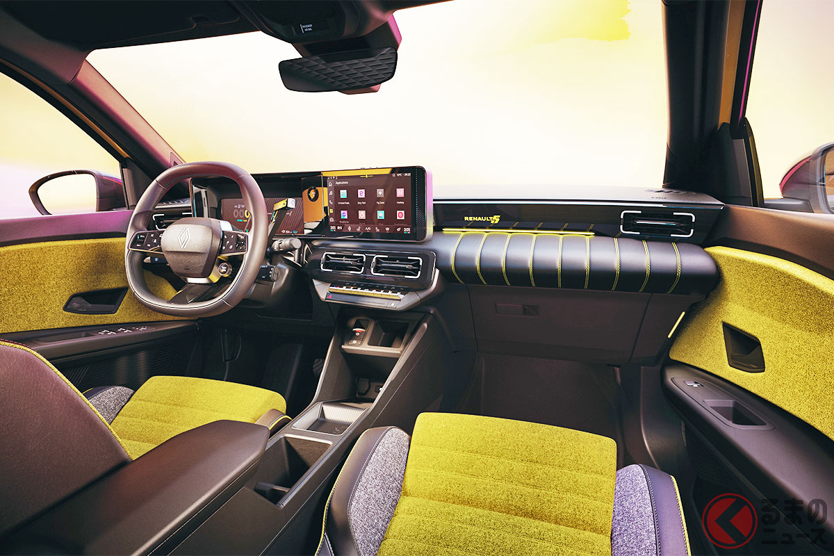 内装もオシャレ! 新型「5(サンク) E-TECH エレクトリック」のインテリア