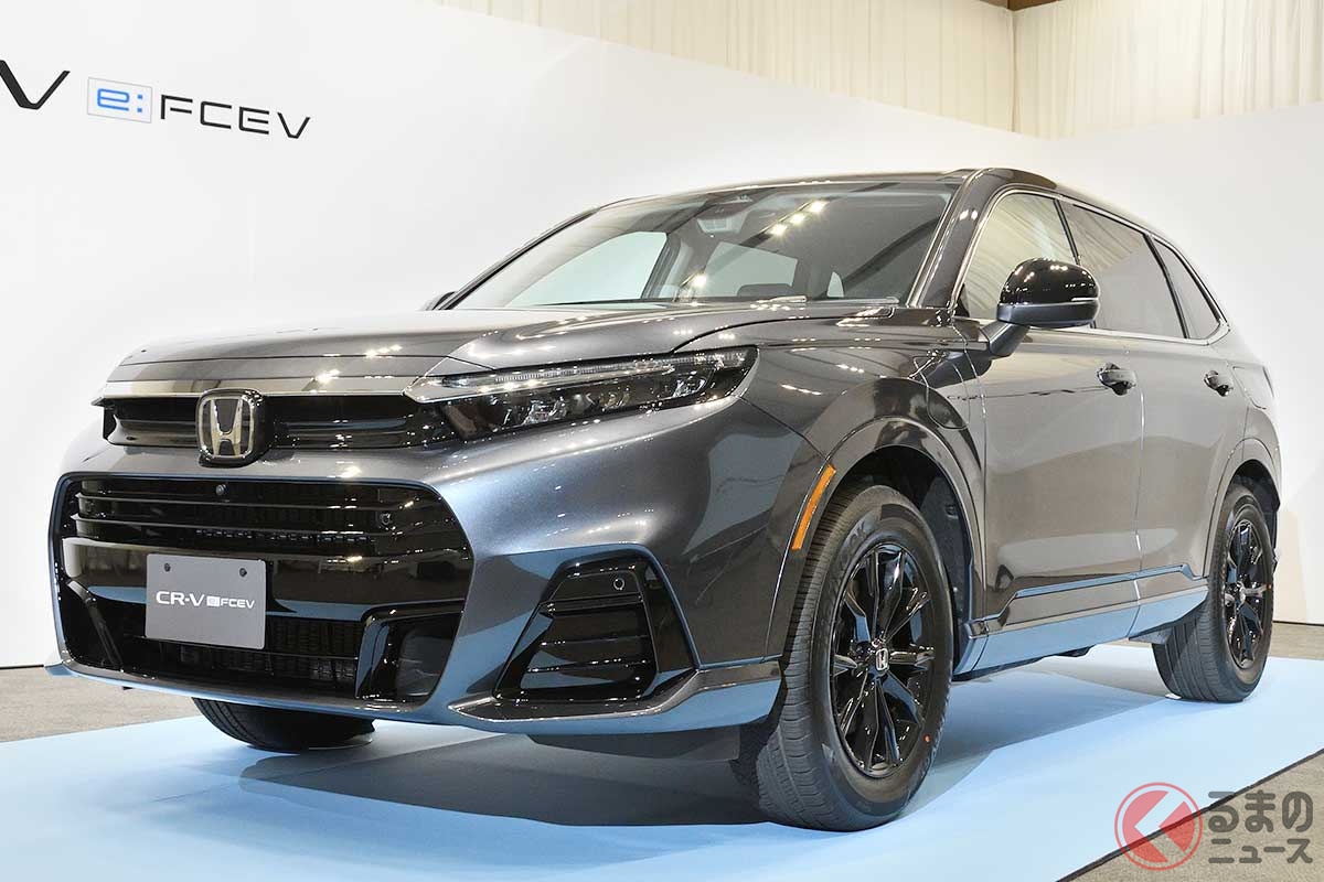 世界初公開された新型「CR-V e:FCEV」