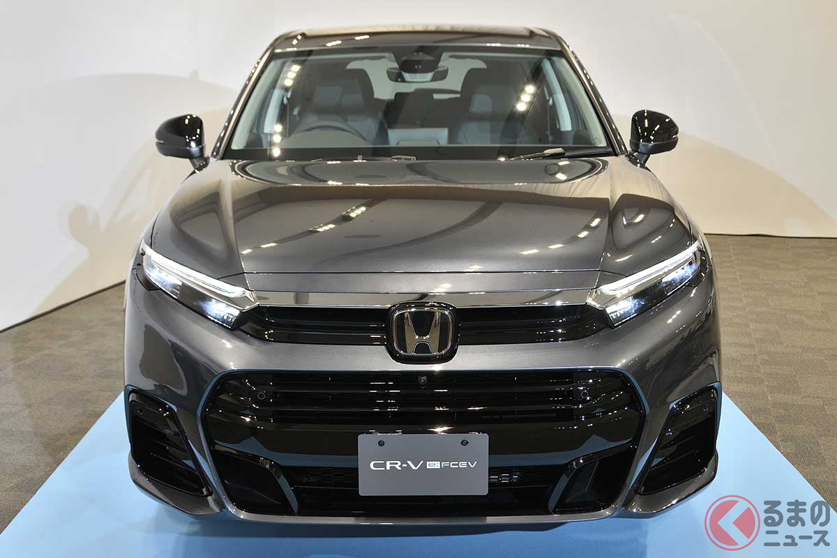 世界初公開された新型「CR-V e:FCEV」