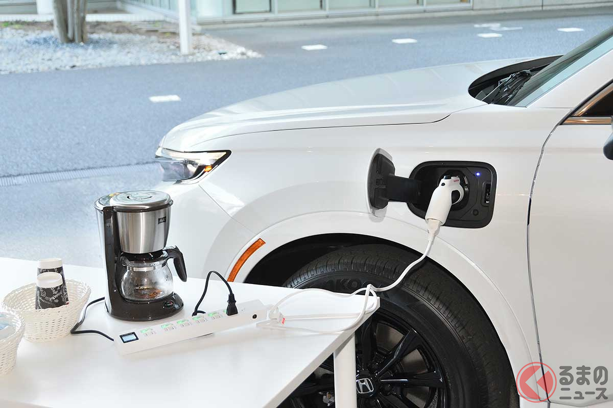 給電機能も備えた新型「CR-V e:FCEV」