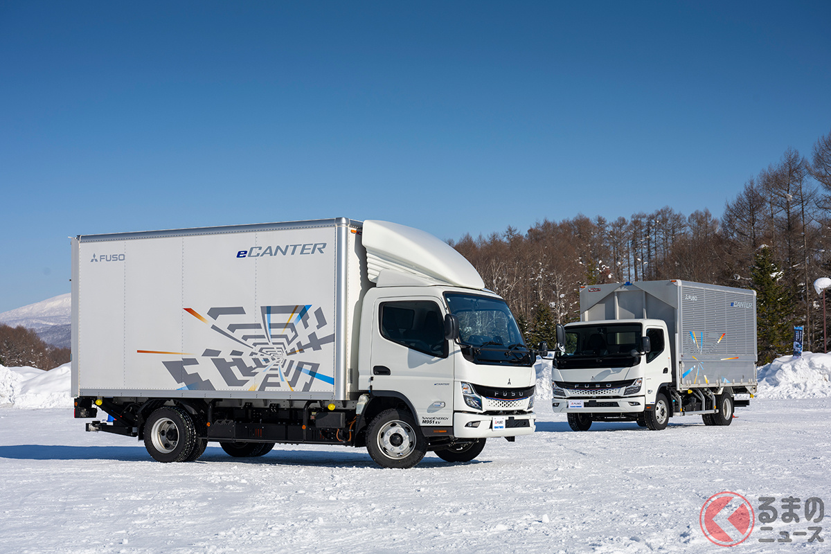 三菱ふそう「eキャンター」
