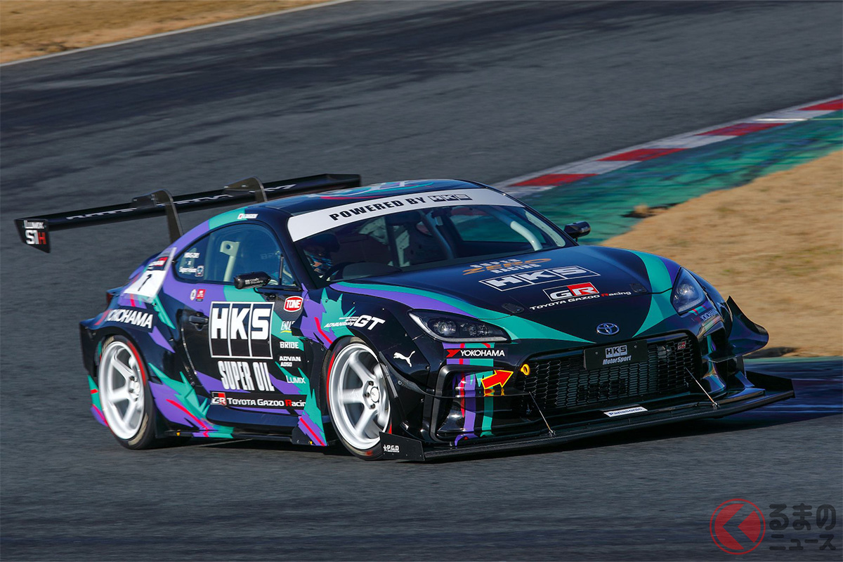 HKSのGR86デモカー「HKS Racing Performer GR86」