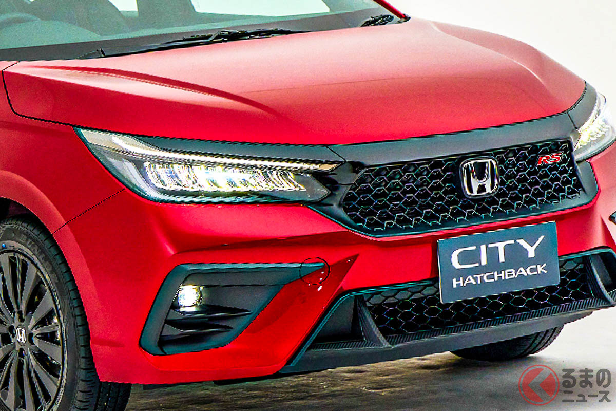 めちゃスポーティ! 初公開されたホンダ新型「シティハッチバックRS」