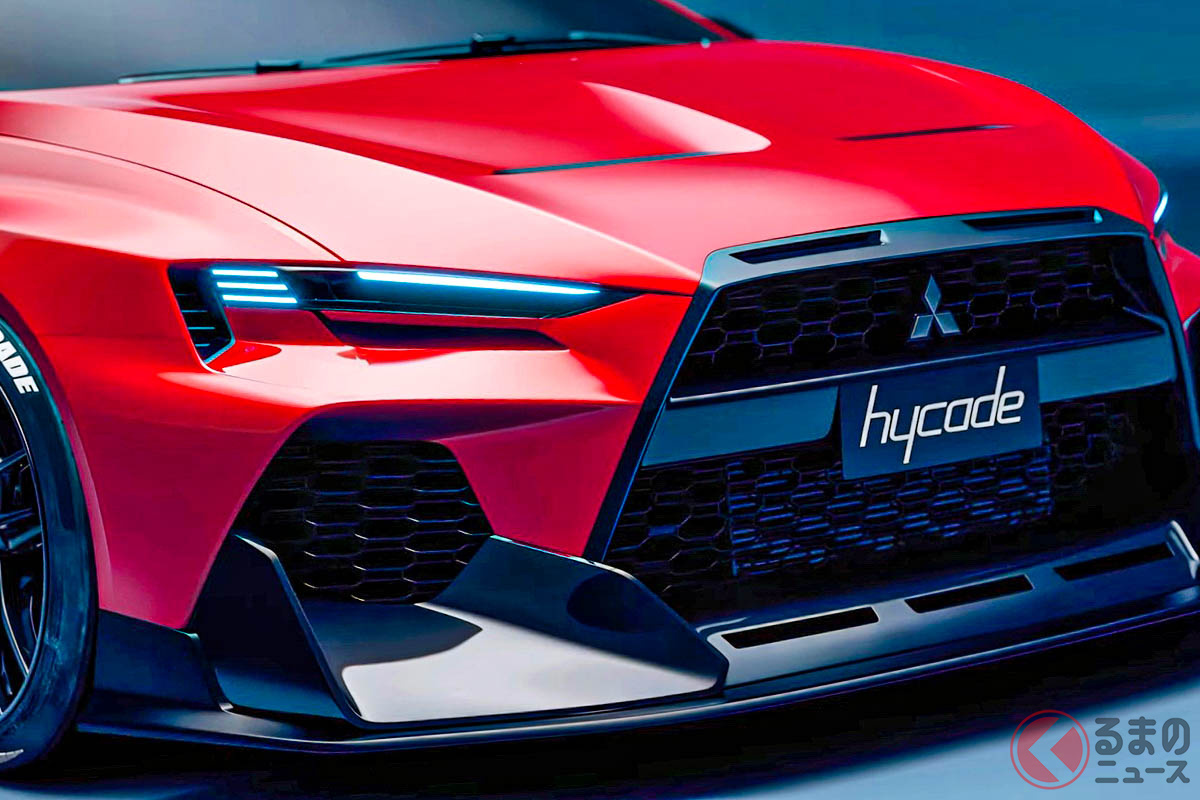 超カッコイイ…三菱「ランサーエボリューションXI」の予想CG(Photo:hycade)