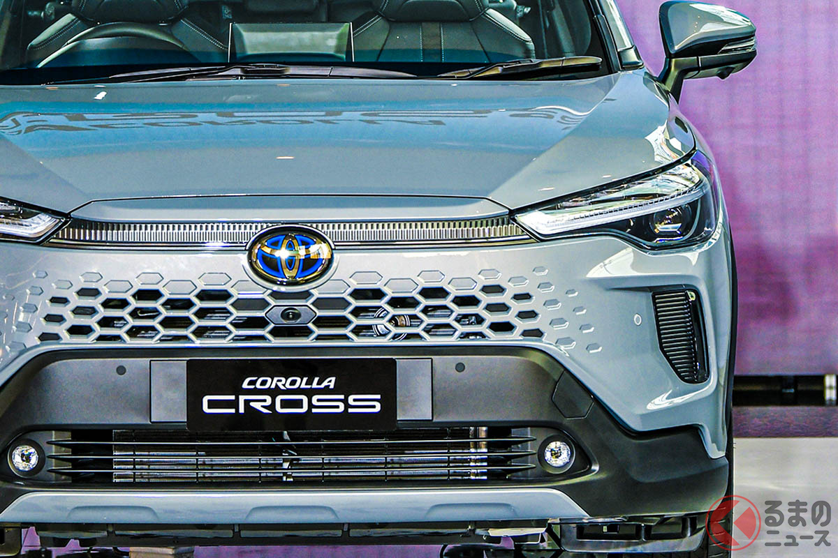 斬新顔になった! トヨタ新型「カローラクロス」