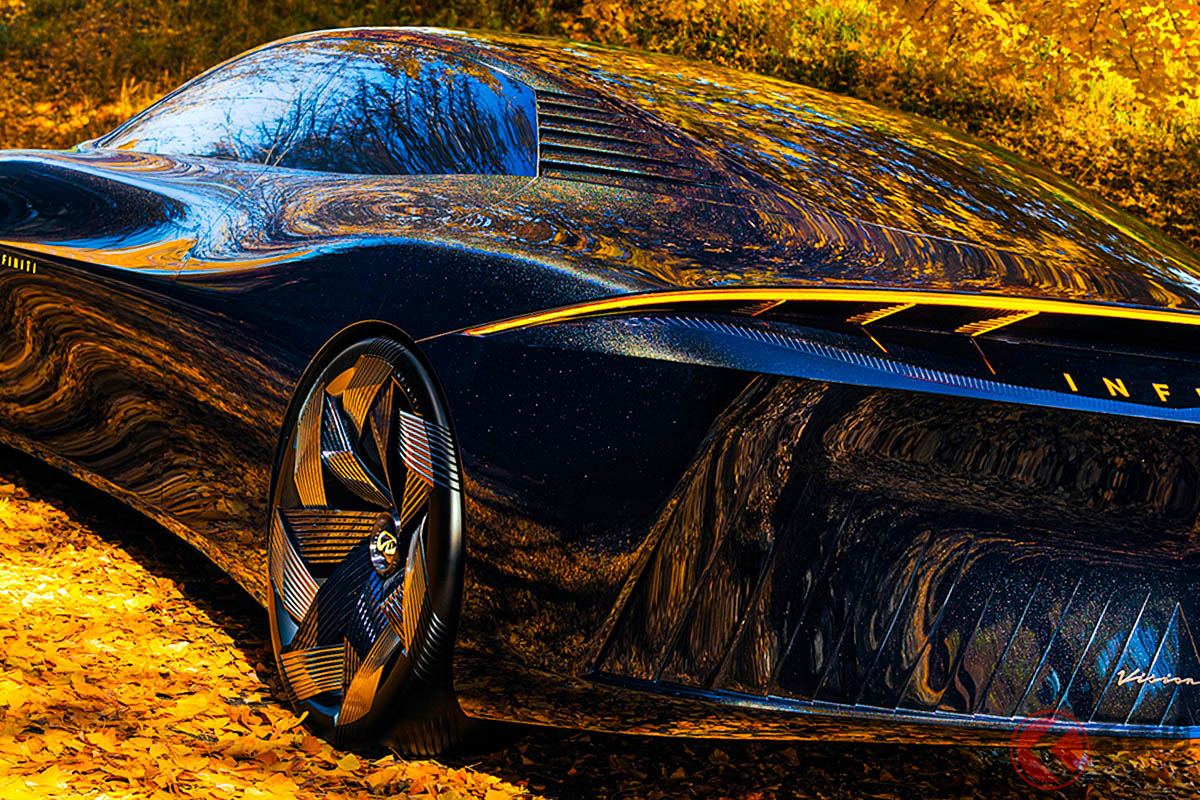 新型スカイライン!?…と話題になった「ヴィジョンQe」