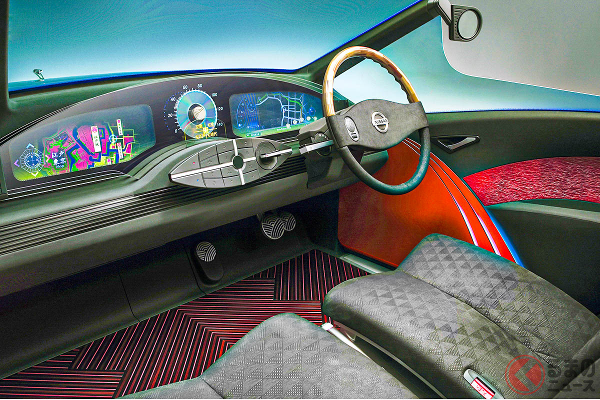 なにこれカッコイイ! 日産「ジクウ」の内装