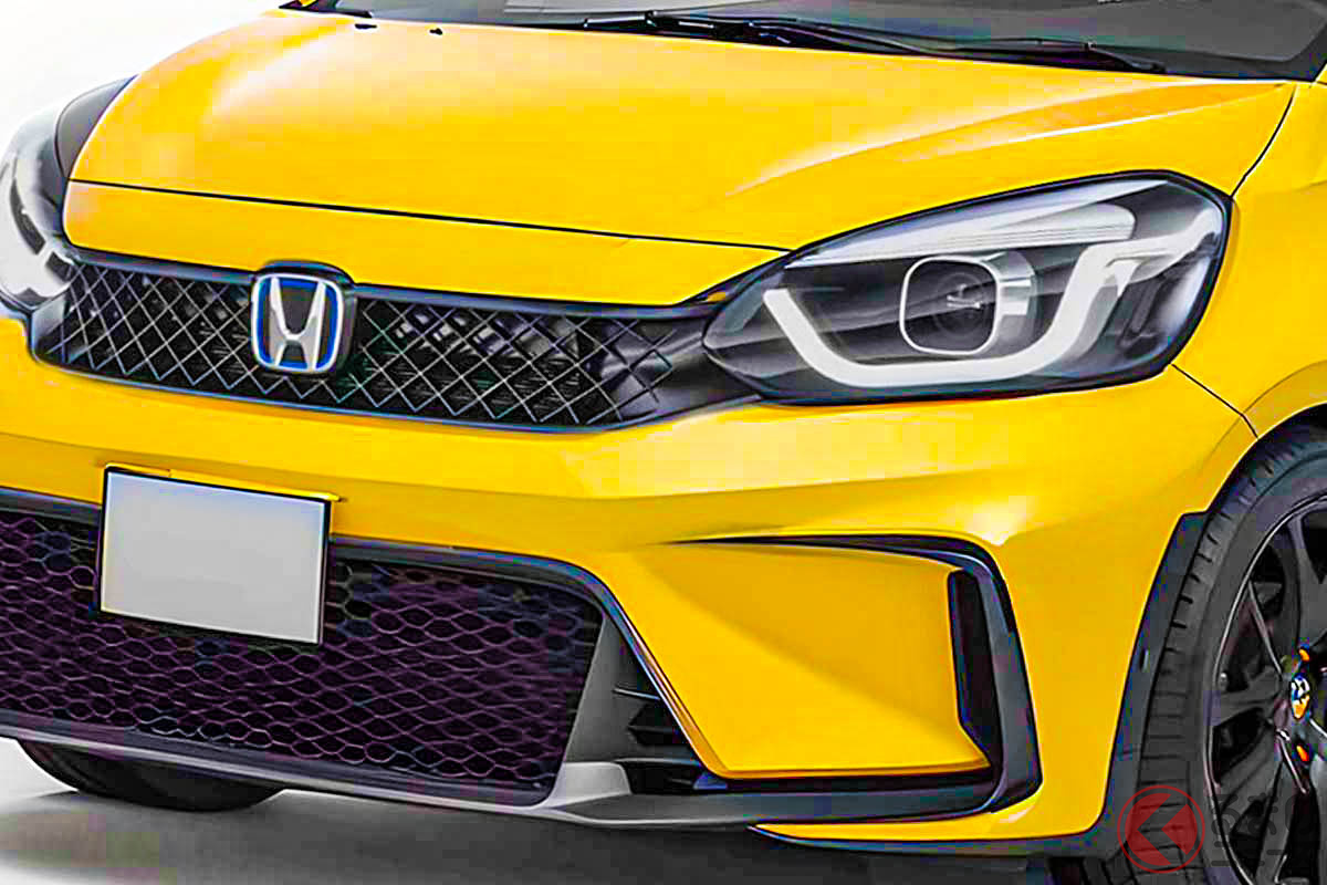 超カッコイイ! タイプRな「フィット」(Photo:Digimods DESIGN)