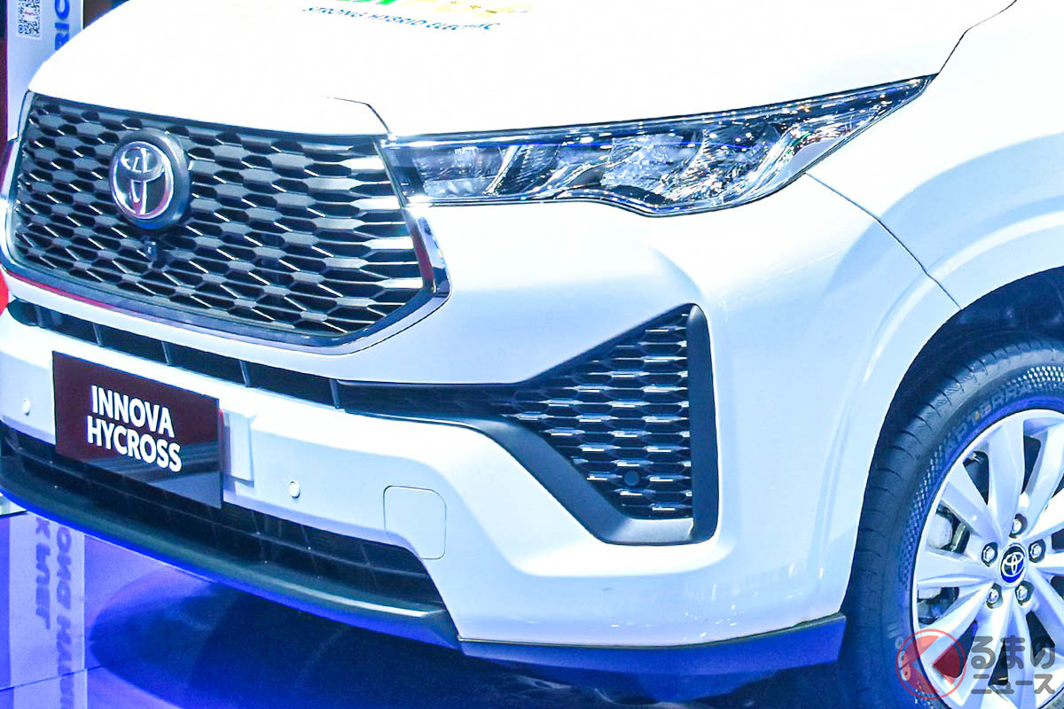 フレックスフューエル仕様のトヨタ新型「イノーバ ハイクロス」