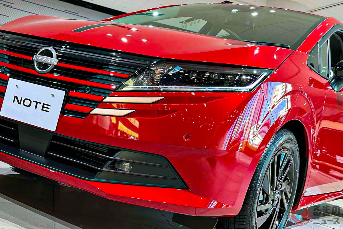 カッパーなグリルがカッコいい「ノート90th Anniversary」