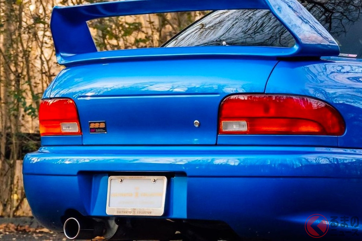 インプレッサ WRX 22B STI(Photo:Cars and Bids)