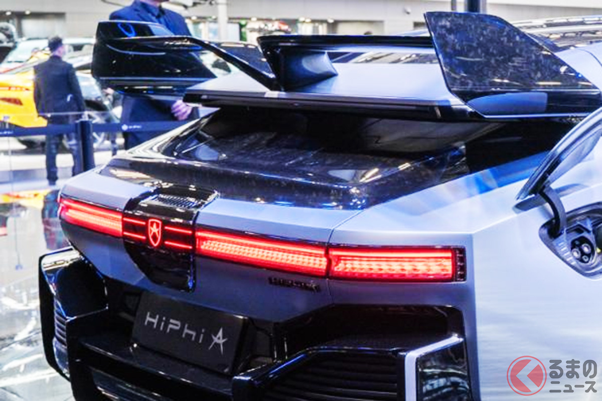 発表されたばかりなのに…「HiPhi A」は世に出てくるのか(撮影:加藤博人)