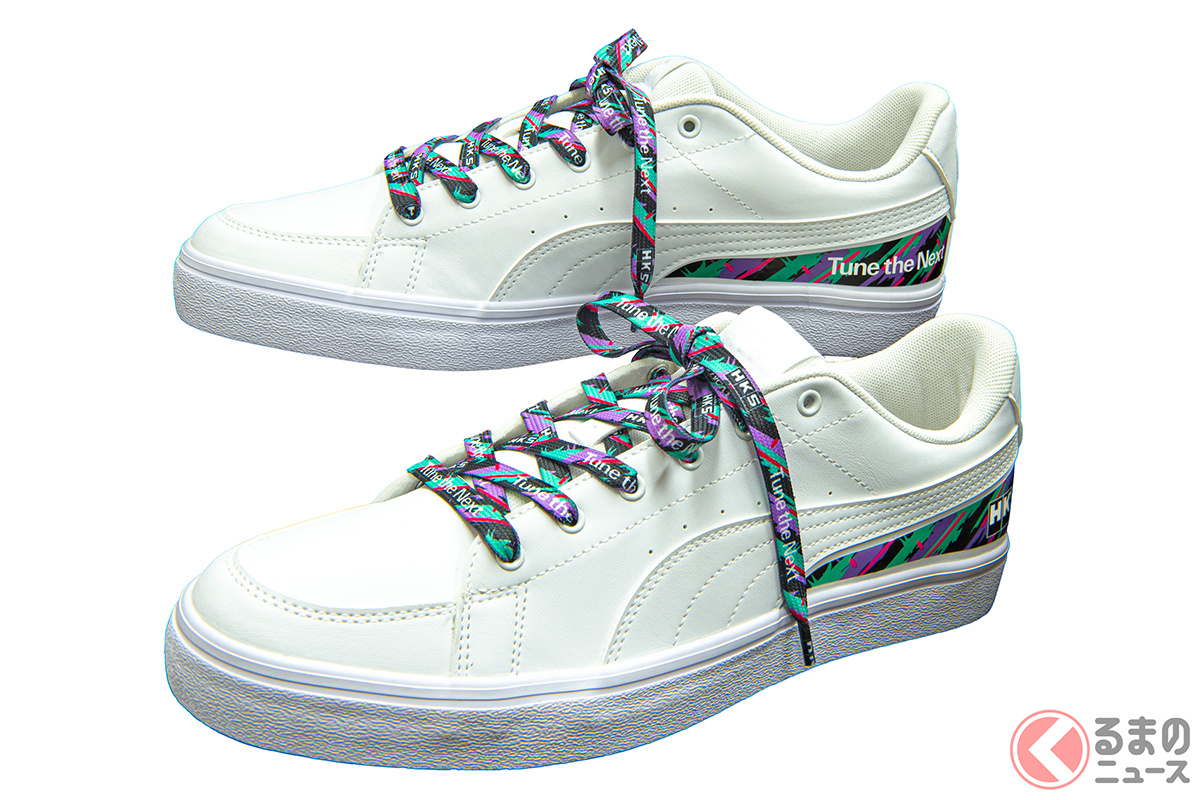 HKSから発売されたスニーカー「HKS SHOES OILCOLOR PUMA 2024」
