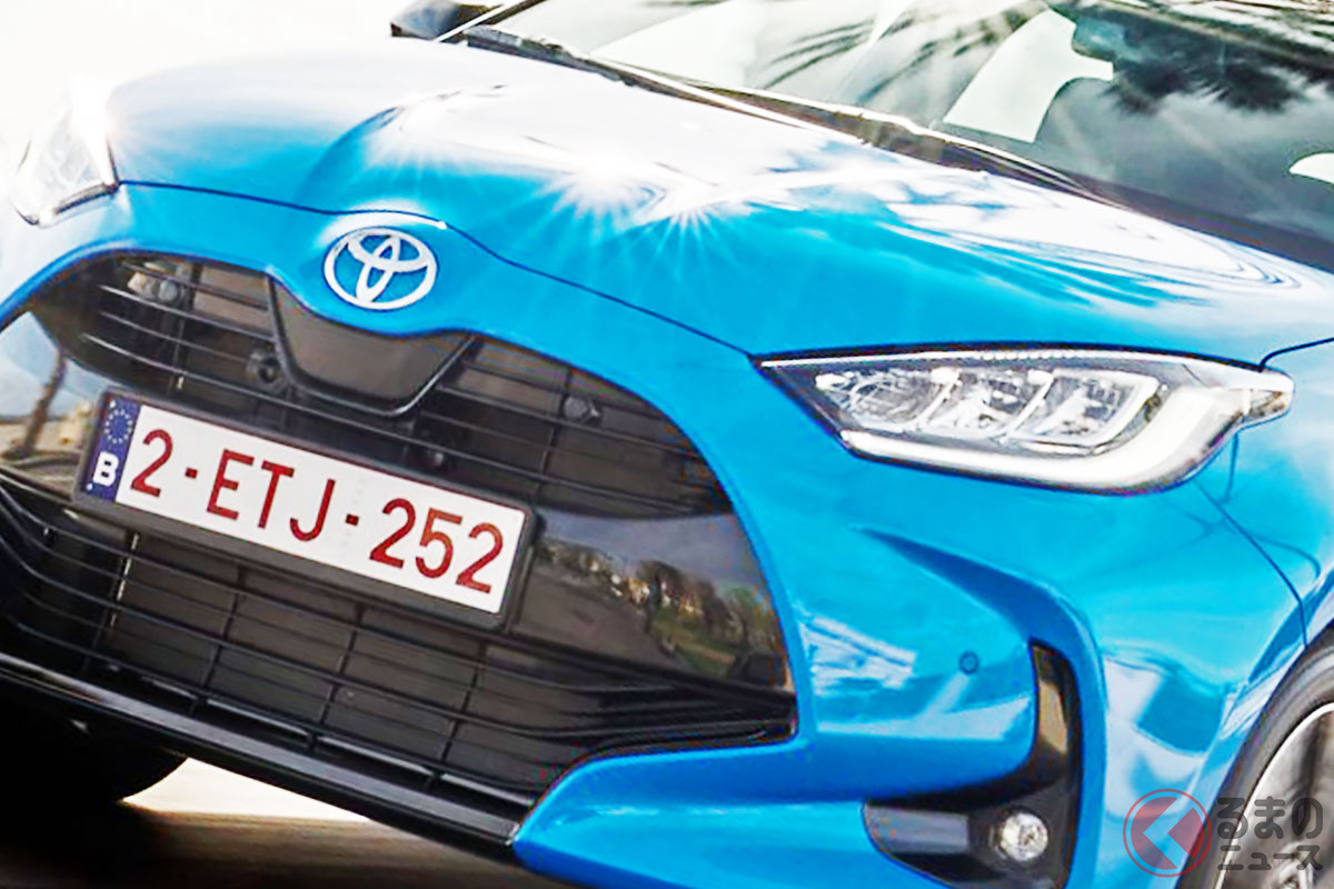 日本と違う「ワイドバージョン」!? トヨタ新型「ヤリス」が英に登場