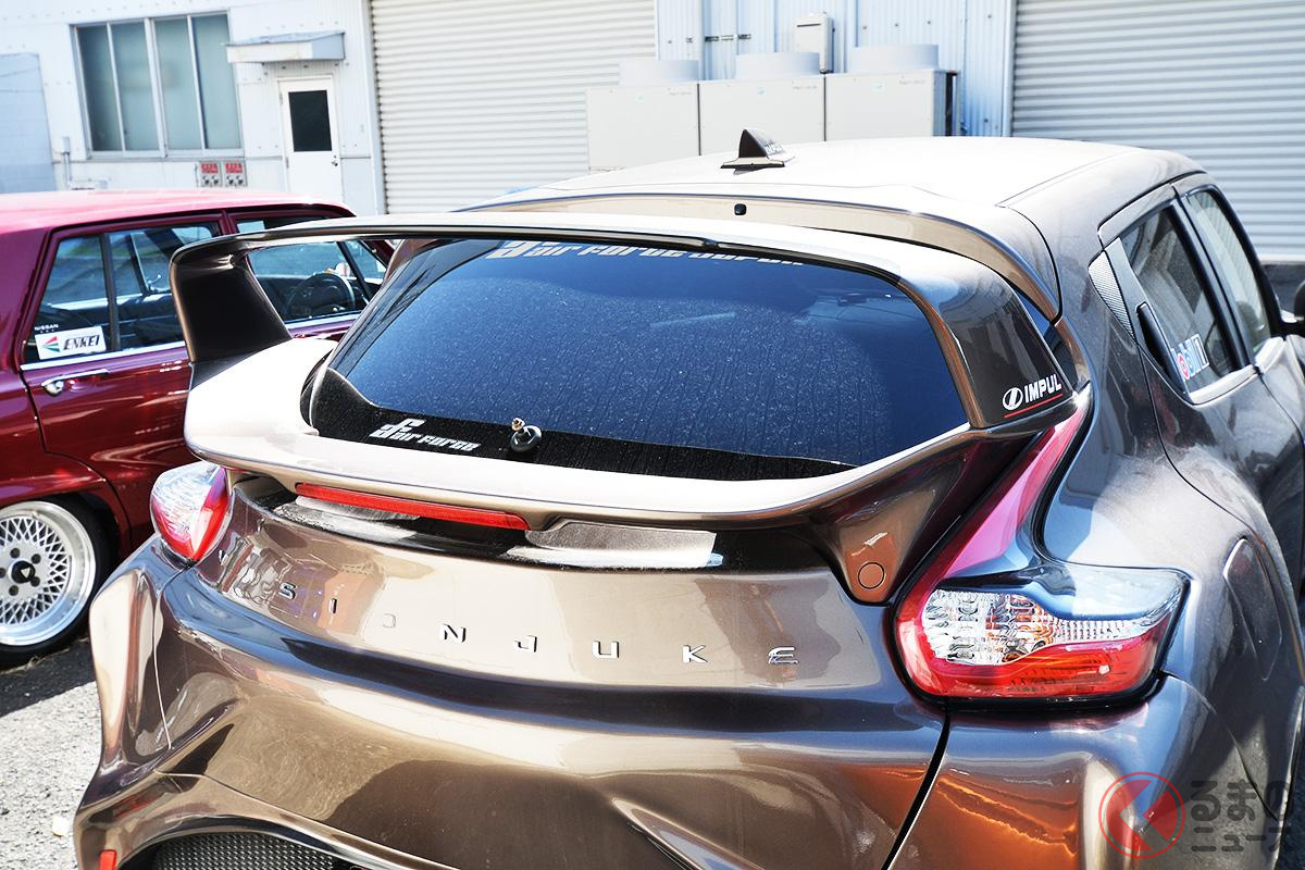 東京オートサロン2020でお披露目された「VISION JUKE」(画像提供:日産京都自動車大学校)