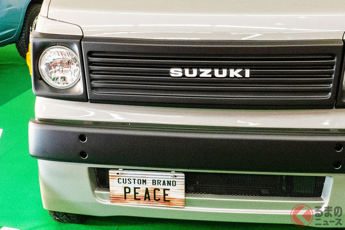 スズキ軽バンがめちゃオシャな雰囲気に!