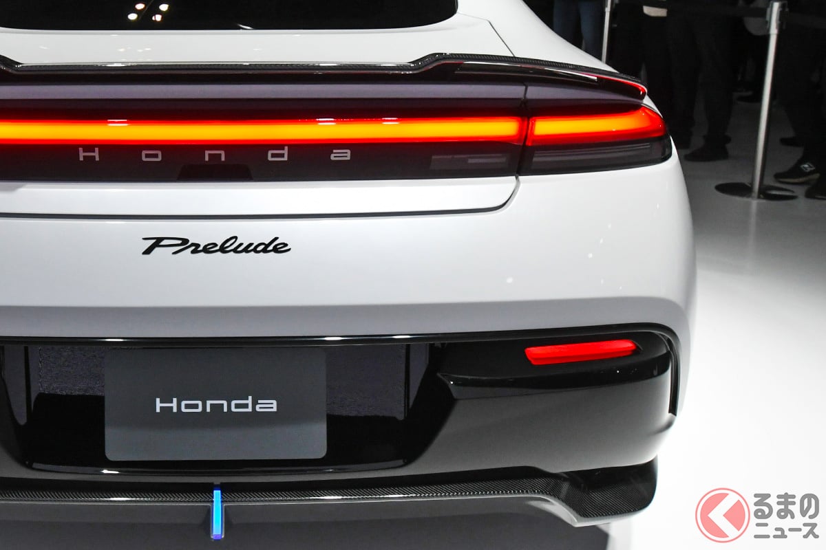 「プレリュードコンセプト」リアエンブレムは歴代オマージュ