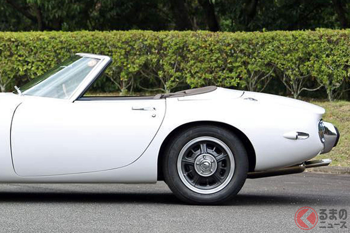 トヨタ博物館でデモ走行する予定の超希少車「トヨタ2000GT ロードスター」(画像:トヨタ博物館)
