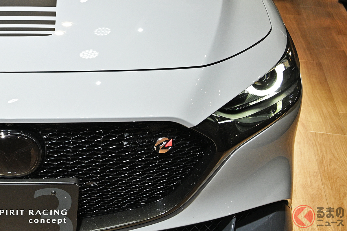 2.5リッターターボを搭載していた「MAZDA SPIRIT RACING 3 concept」