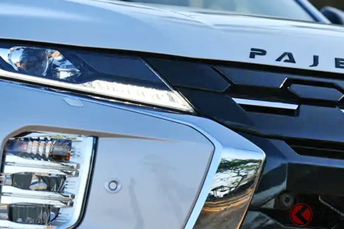 改良モデルの「パジェロスポーツ」