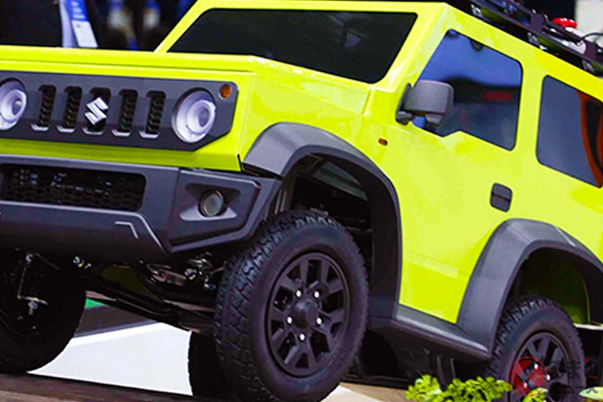 スズキ「ジムニー」の形をした電動モビリティベースユニット