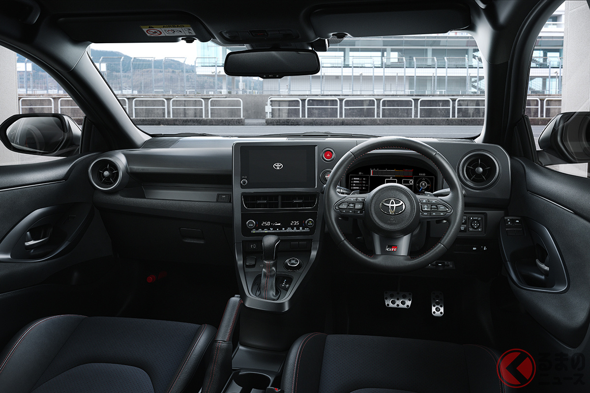 進化型「GRヤリス」は内装も一新!