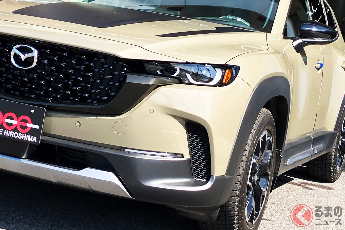 日本に並行輸入されたマツダ「CX-50 Meridian Edition」(画像提供:カーエース広島)