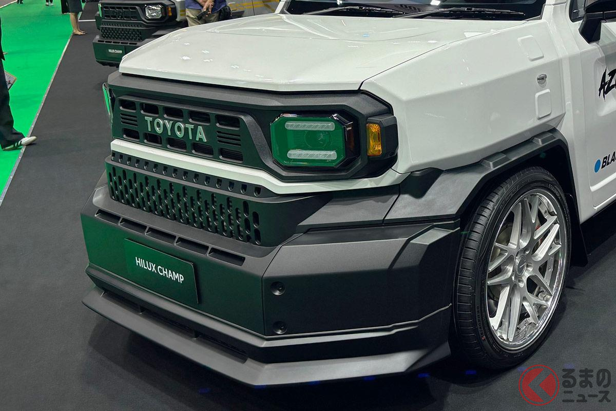 トヨタ新型「ハイラックスチャンプ」の現地反響は?(撮影:桃田健史)