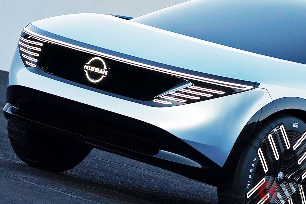 次期「リーフ」のヒントが!? “つるつる”ボディに圧巻! 電動コンセプトカー「NISSAN CHILL-OUT(ニッサン チルアウト)」