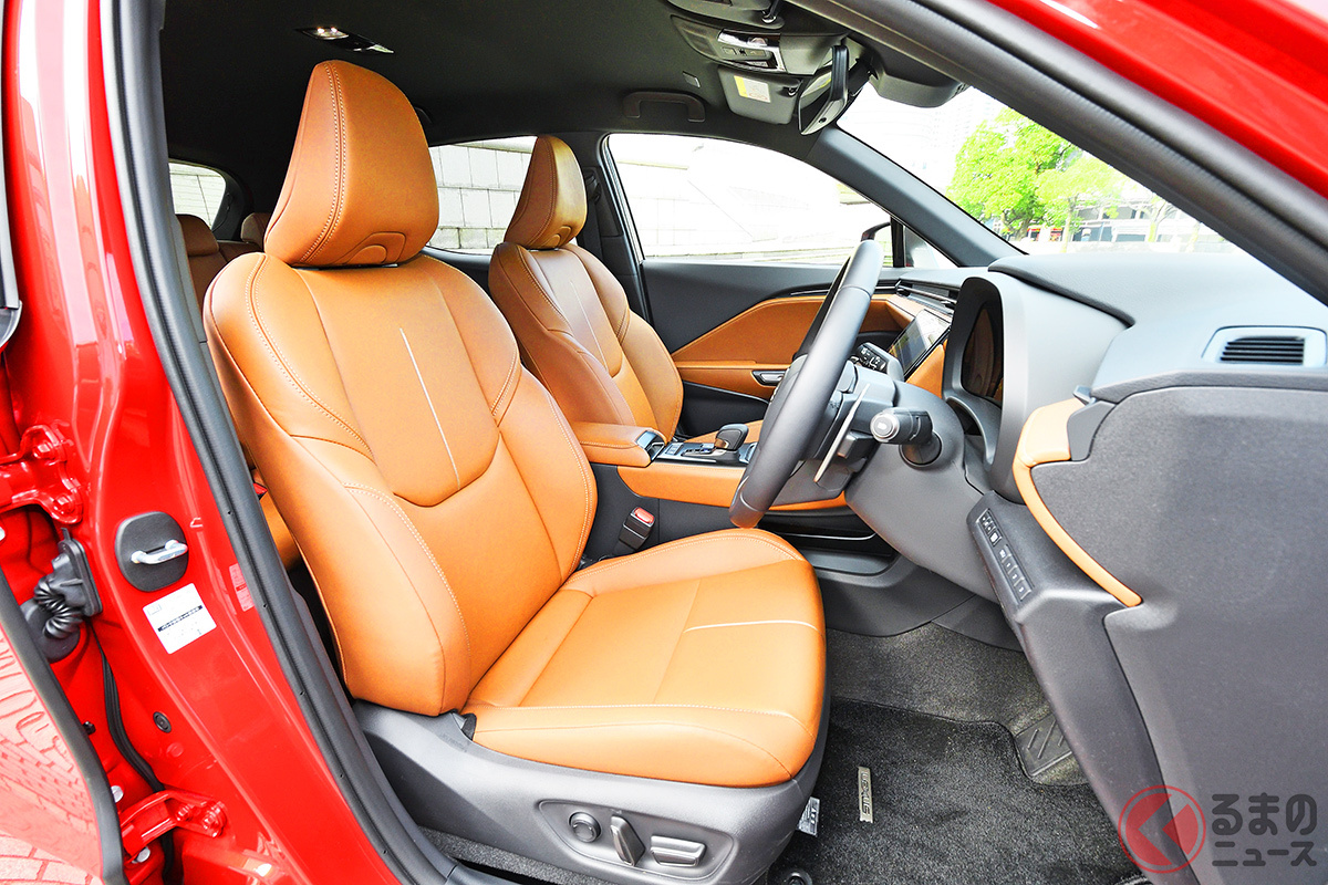 レクサス新型「LBX」のインテリア