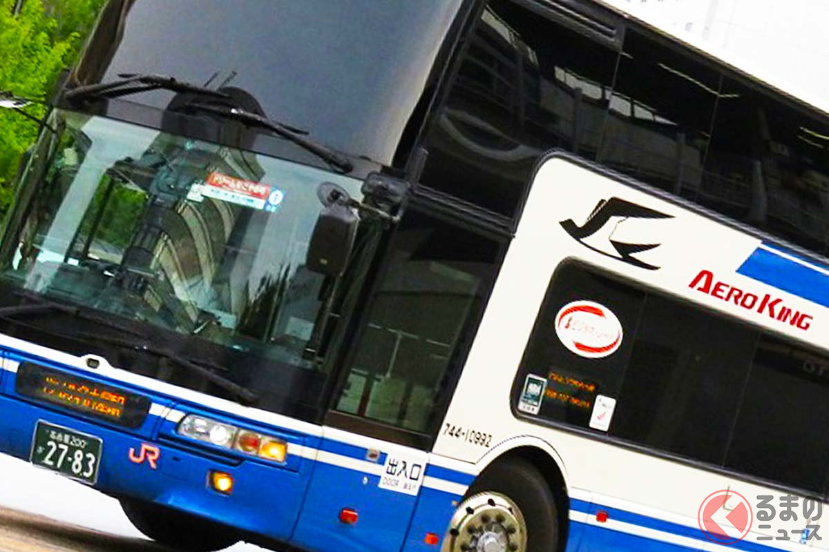 運行される現在唯一の2階建てバス「エアロキング」