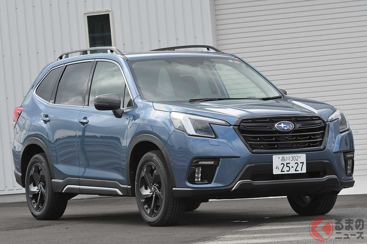 ターボエンジンを搭載した現行「フォレスター スポーツ」