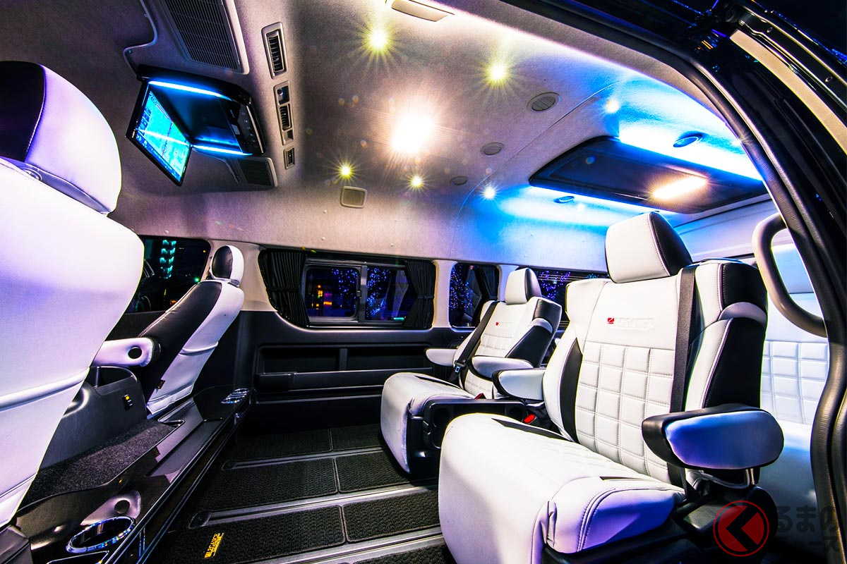 超高級なトヨタ「ハイエース」が凄い!