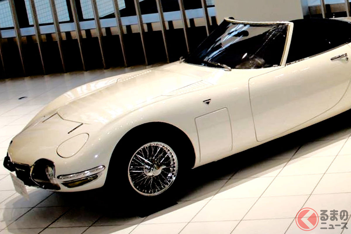 トヨタ「2000GT ロードスター」実車登場に反響!(画像:トヨタ博物館)