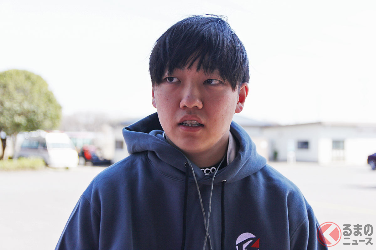 石川県から参加の上野柊斗さんは高校生時にeスポーツの国体に「グランツーリスモ」で出場