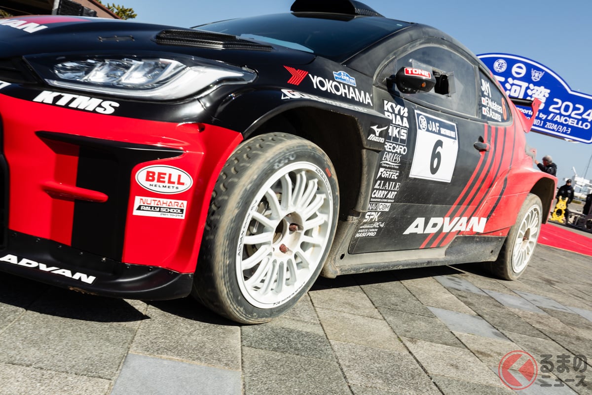 2024年全日本ラリーから新たに投入された「GRヤリスRally2」で戦いに挑むNUTAHARA Rally Team