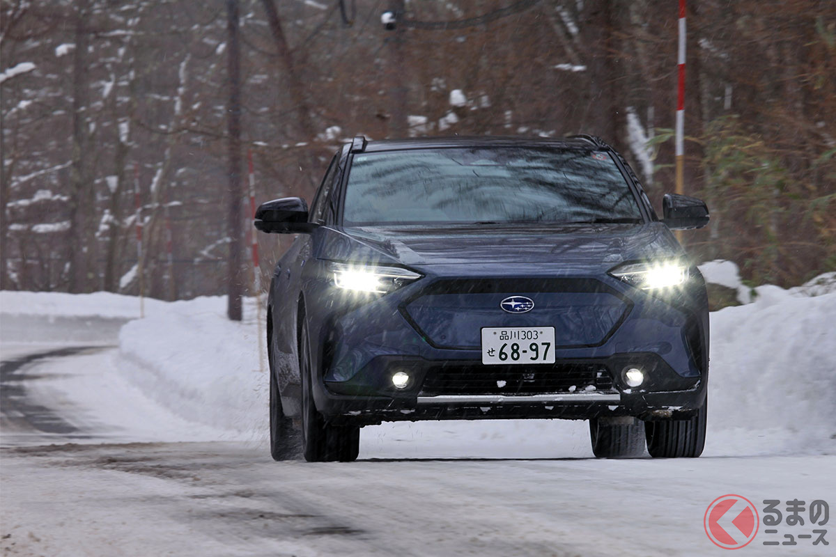 X-MODEも備えるAWDだから雪道も安心してドライブ! 春になればまた違った景色が楽しめそうです