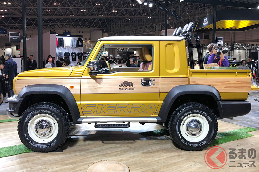 「ジムニーシエラ ピックアップ スタイル」登場なるか