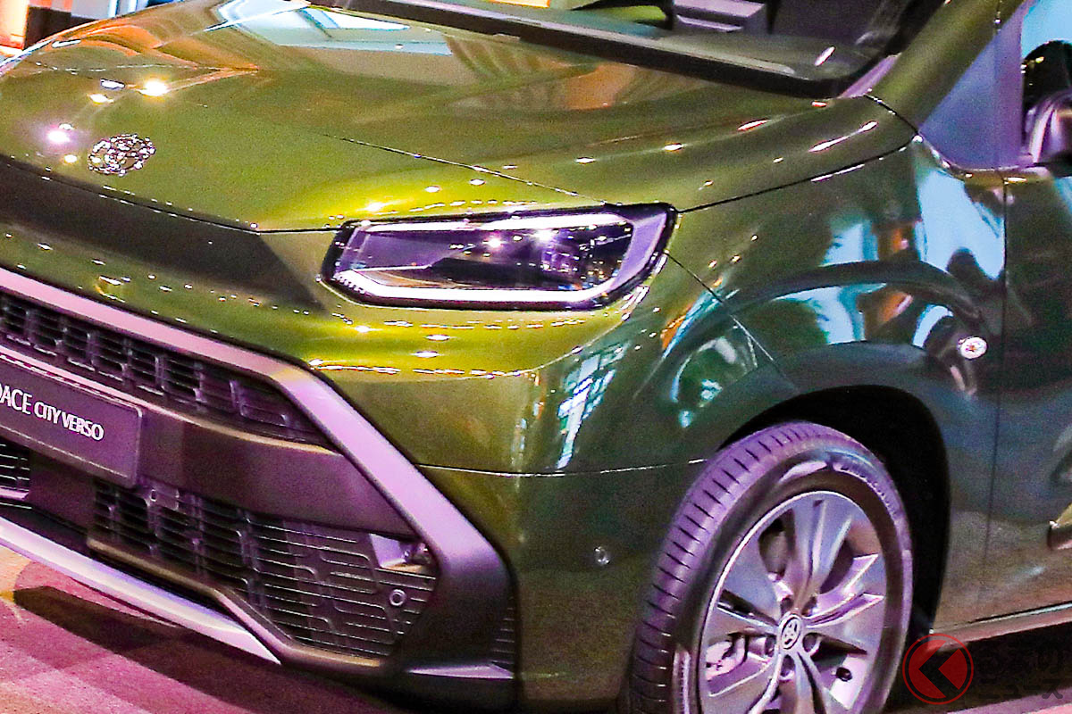 斬新大口顔! トヨタ新型「プロエースシティ」