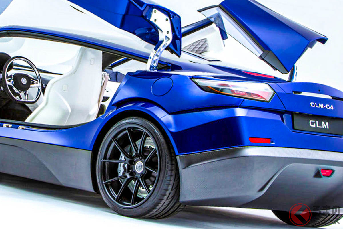 全ドア上開き!? 斬新すぎ”和製スーパーカー”「GLM G4」