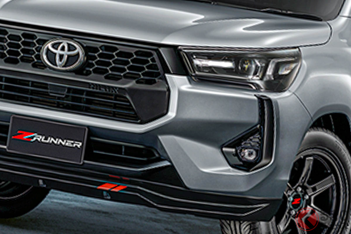 ローでスポーティなモデルも用意! 新型「ハイラックスレボ」