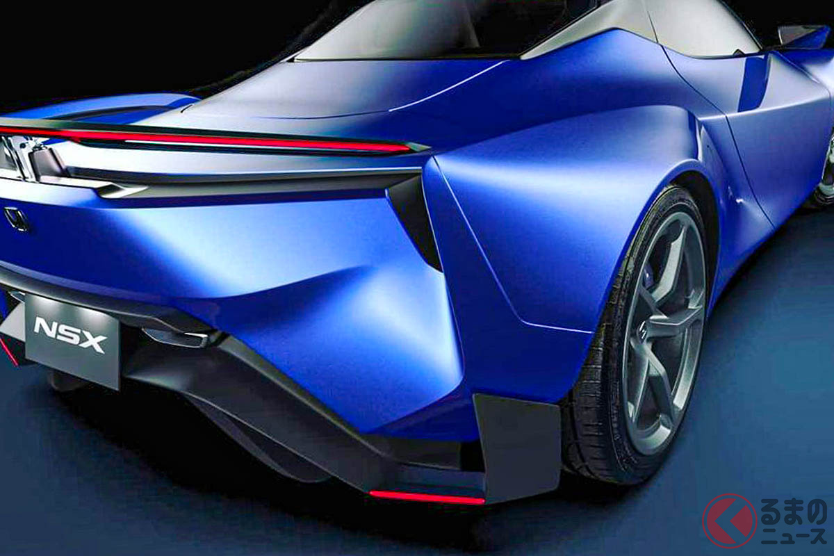 もうこれで良いのでは! ホンダ次期型「NSX」のCG(Photo:Jordan Rubinstein)