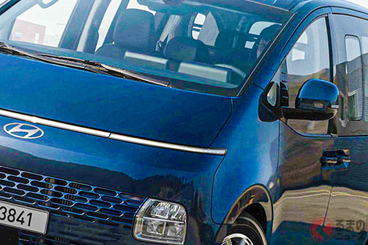 デカ! ヒョンデ新型「スターリア ハイブリッド」