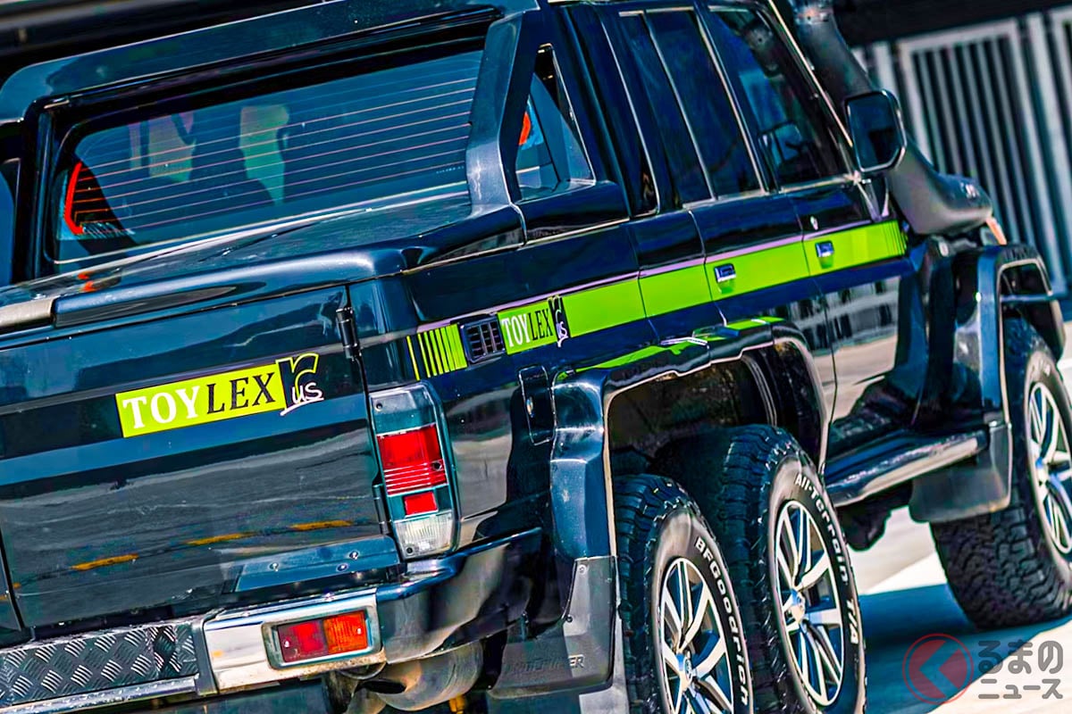 6輪駆動…!? オークションに登場した「ランドクルーザー70」(Photo:collectingcars)