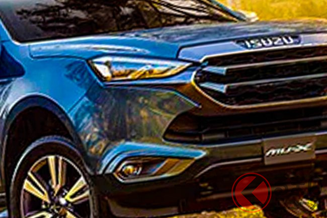 いすゞ 新型「最上級SUV」公開！ 全長4.8m級ボディ＆ド迫力デザインの
