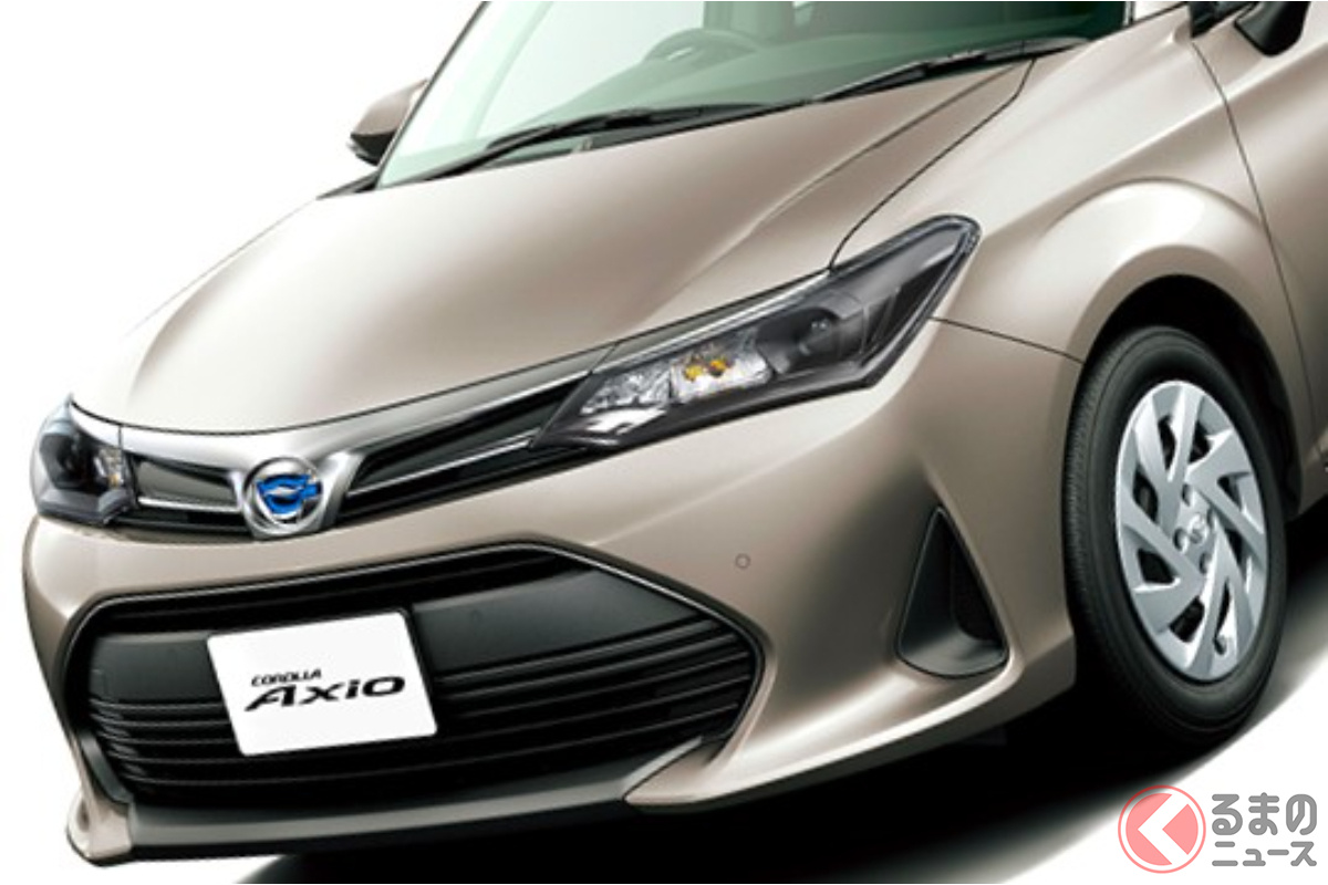 トヨタ「カローラアクシオ」「カローラフィールダー」が一部改良