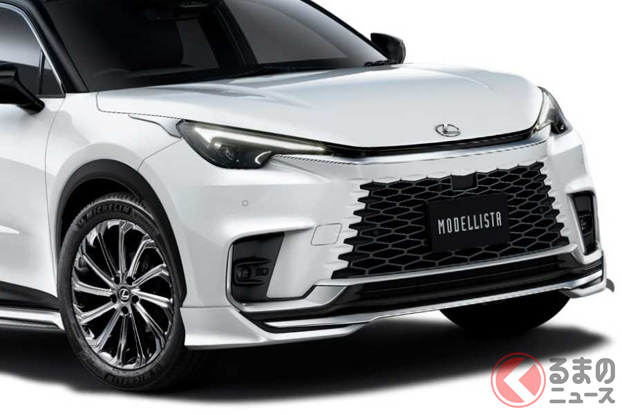 エアロ仕様がカッコいいレクサス新型「LBX」