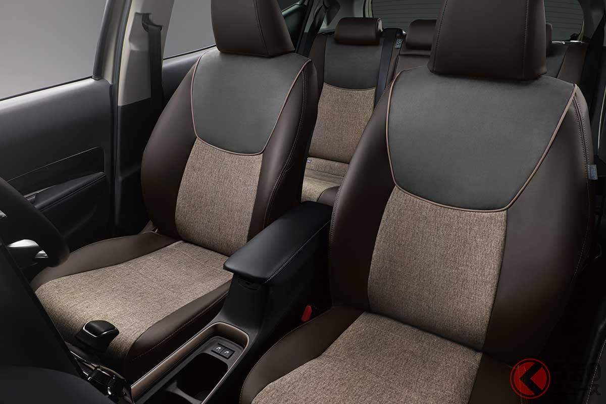 インテリアが上質なトヨタ「アクア」の特別仕様車