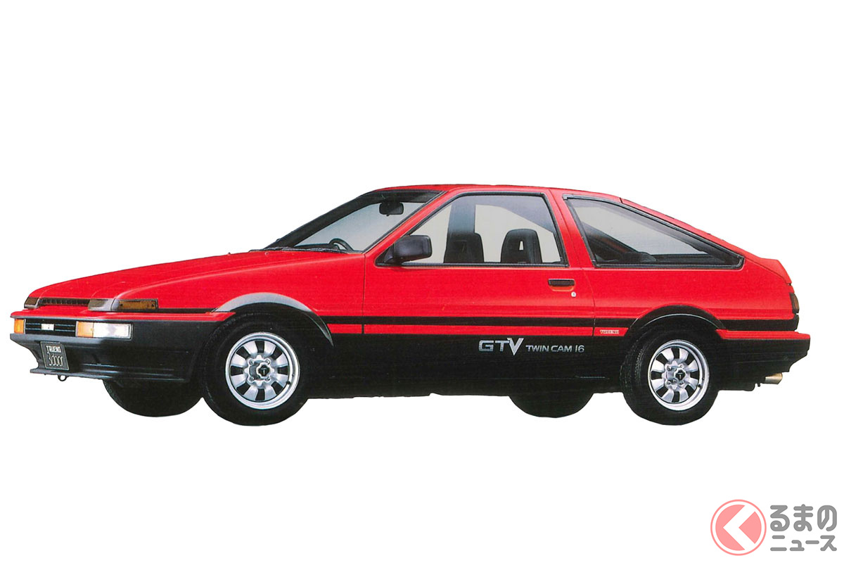 「レビン/トレノ」のなかでも「 GTV」は硬派な走り屋御用達グレードでした