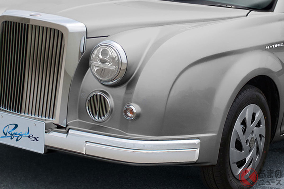 超レトロ顔のミツオカ「リューギ」